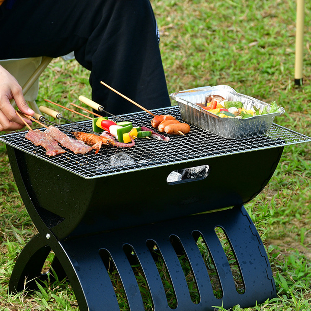 Camping Cooking Set Non Stick - 2 szt. Zestaw siatek do grillowania