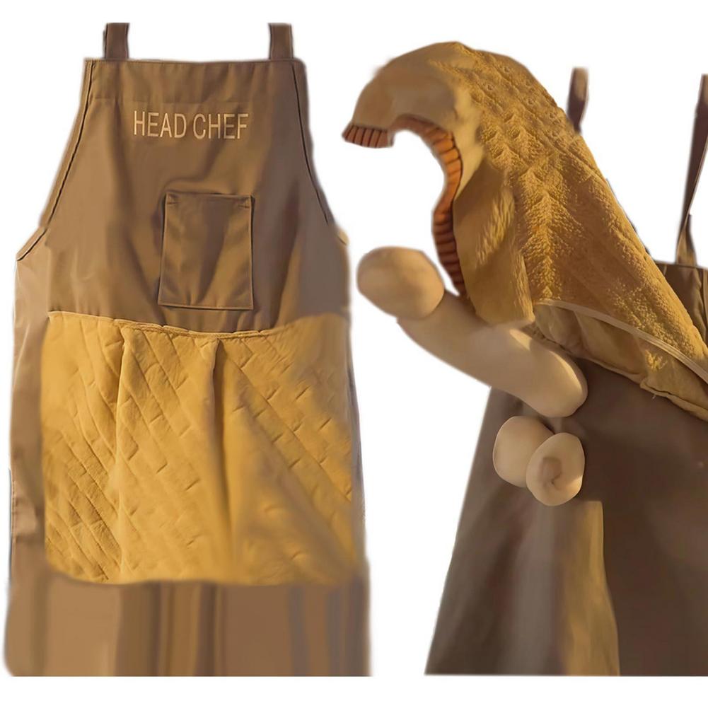Camping Cooking Apron - Kreatywny żart z fartuchem kucharskim Pocket