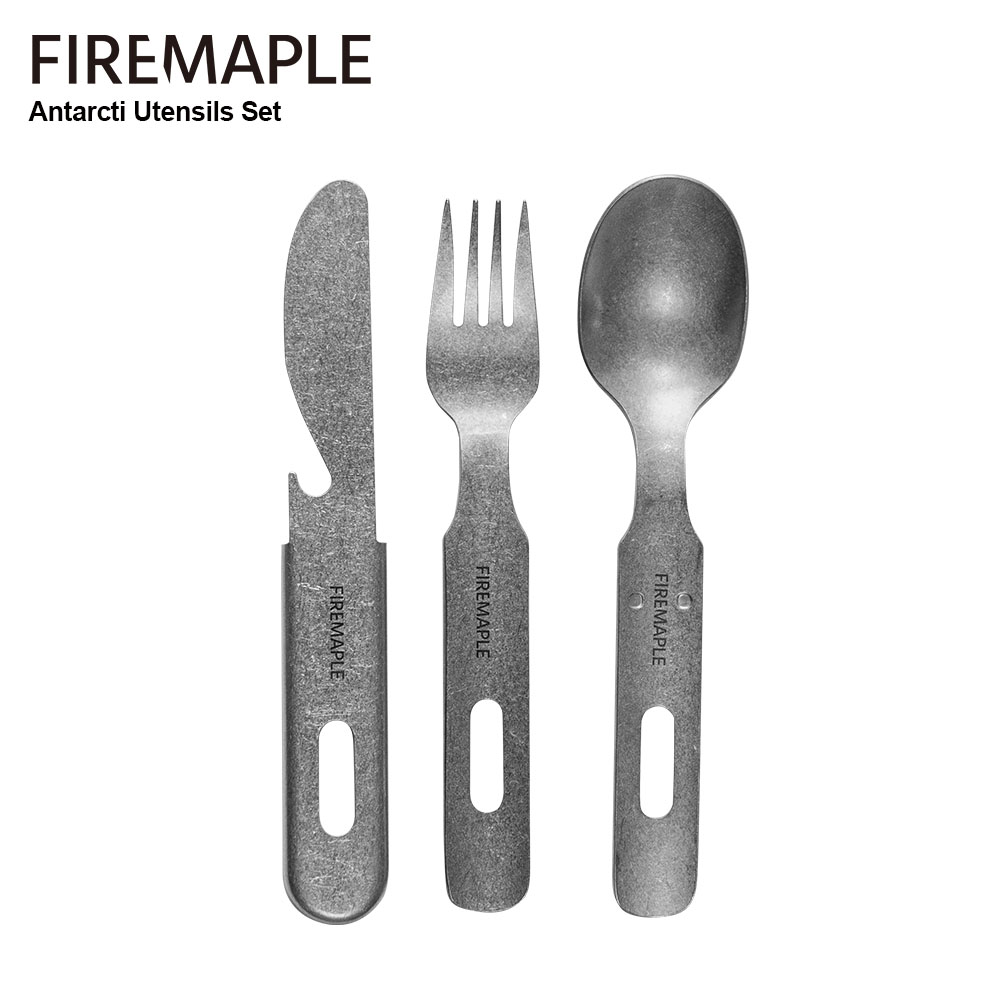Quechua Camping Cooking Set - Ogień klon Antarcti 3in 1 zestaw