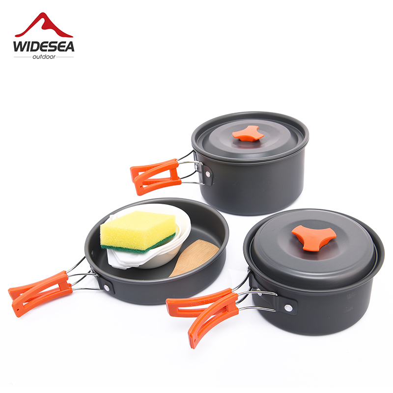 Quechua Camping Cooking Set - Widesea Camping Outdoor Cookware Set Zastawa