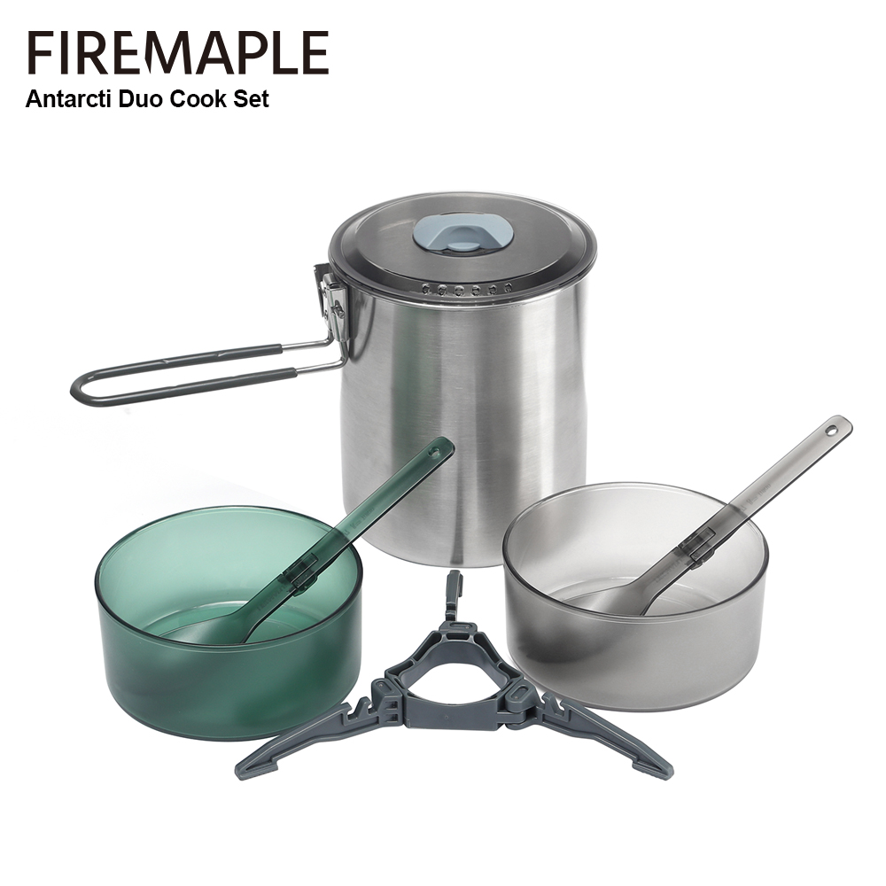 Quechua Camping Cooking Set - Fire-Maple Antarcti Duo Zestaw do Gotowania