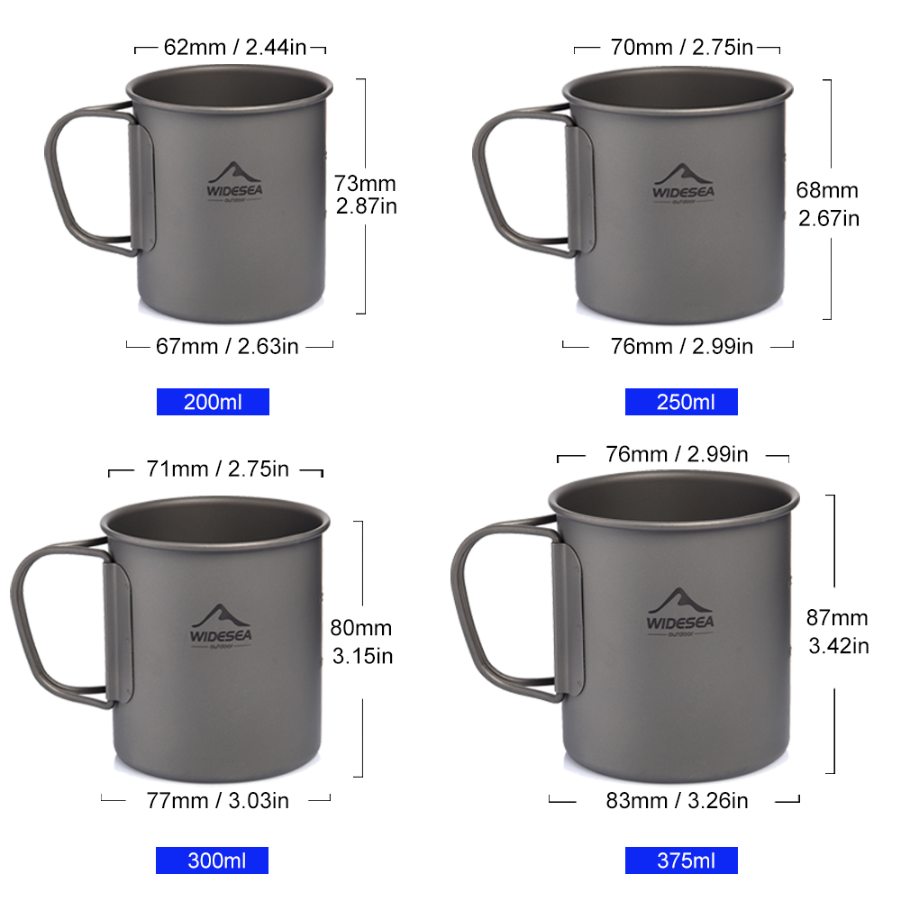 Kubek kempingowy Widesea, tyta – Quechua Camping Cooking Set recenzja i cena