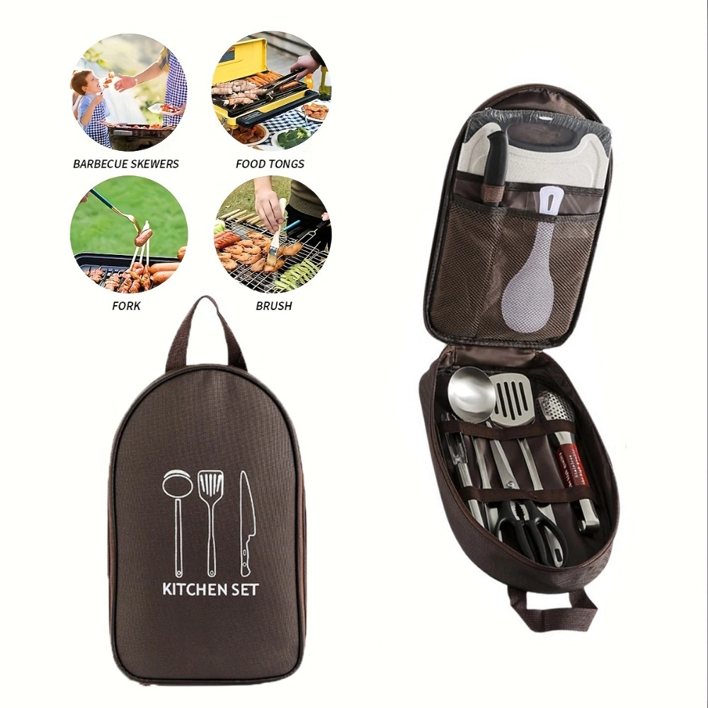 Przenośna torba kuchenna na ze – Camping Cooking Utensils Storage recenzja i cena