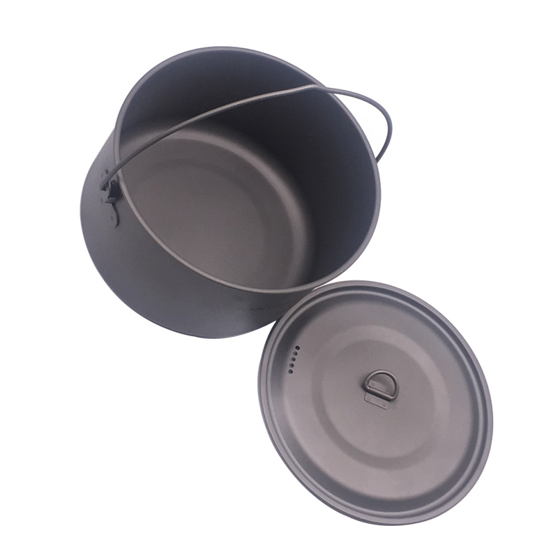 FLAME'S CREED 1100 ml 1950 ml  – Camping Cooking Pot Stainless Steel recenzja i cena