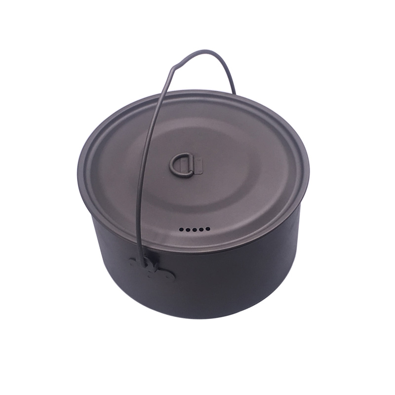FLAME'S CREED 1100 ml 1950 ml  – Camping Cooking Pot Stainless Steel recenzja i cena
