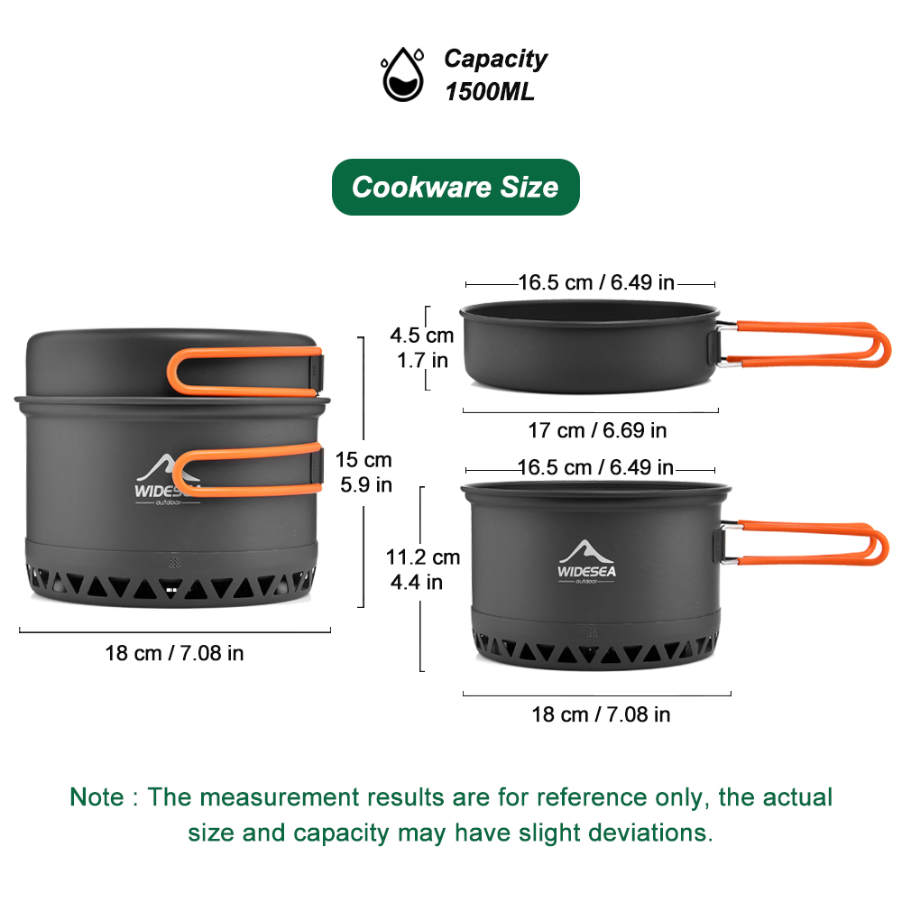 Zestaw naczyń kempingowych, na – Camping Cooking Accessories recenzja i cena