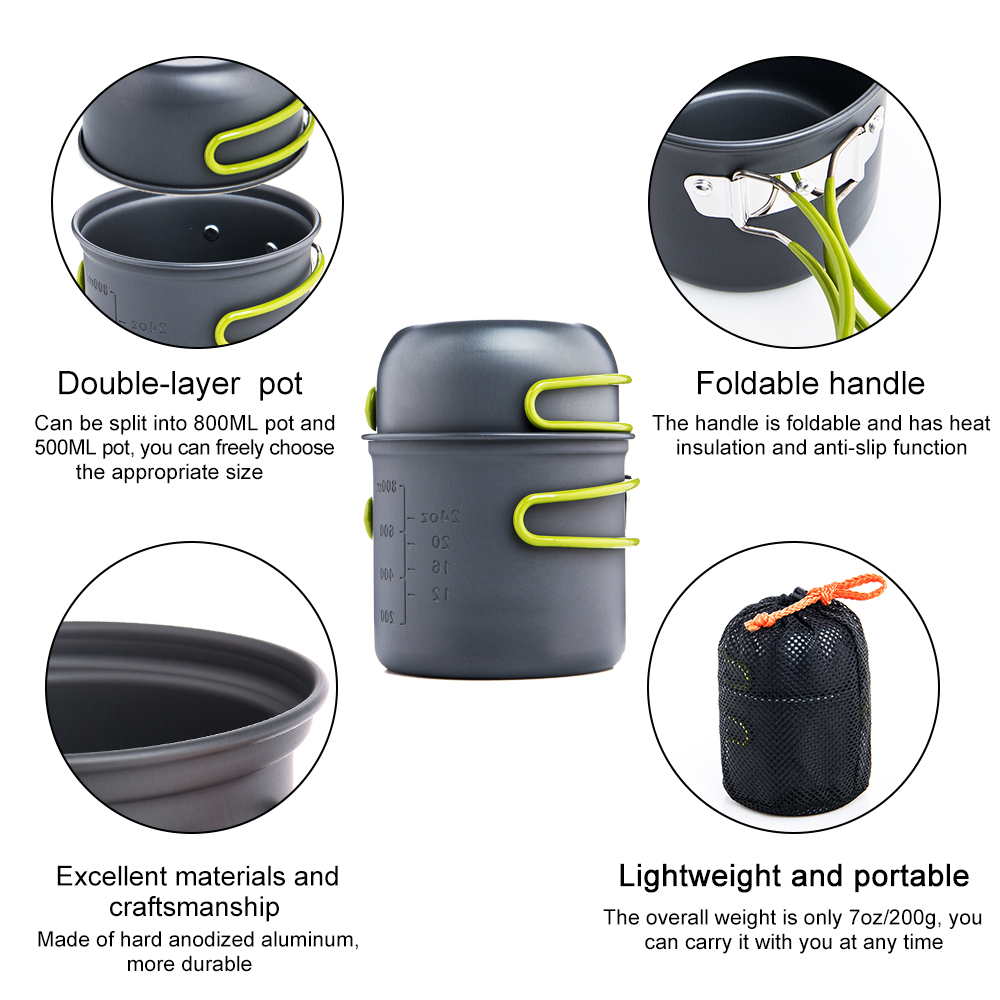 Widesea Camping Cooking Utensi – Quechua Camping Cooking Set recenzja i cena