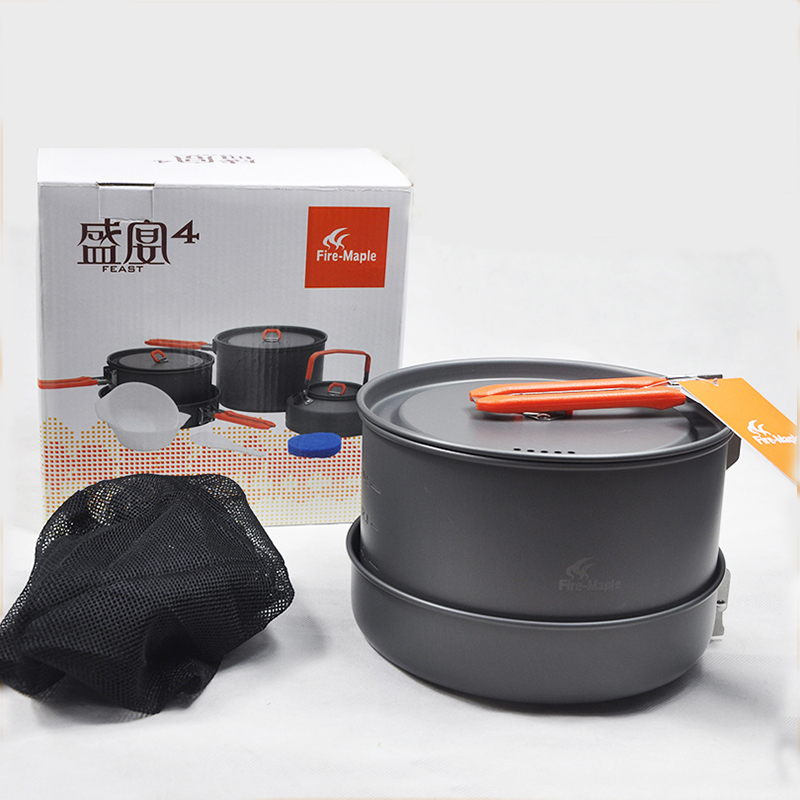 Zestaw naczyń kuchennych Fire  – Camping Cooking Set 2 Person recenzja i cena