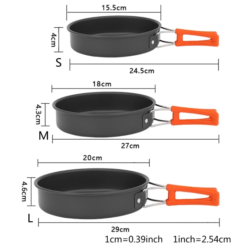 Przenośna patelnia z torbą do  – Camping Cooking Set Non Stick recenzja i cena