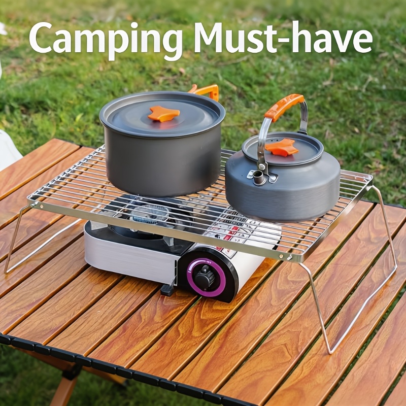 Przenośny Składany Stojak na O – Camping Cooking Accessories recenzja i cena