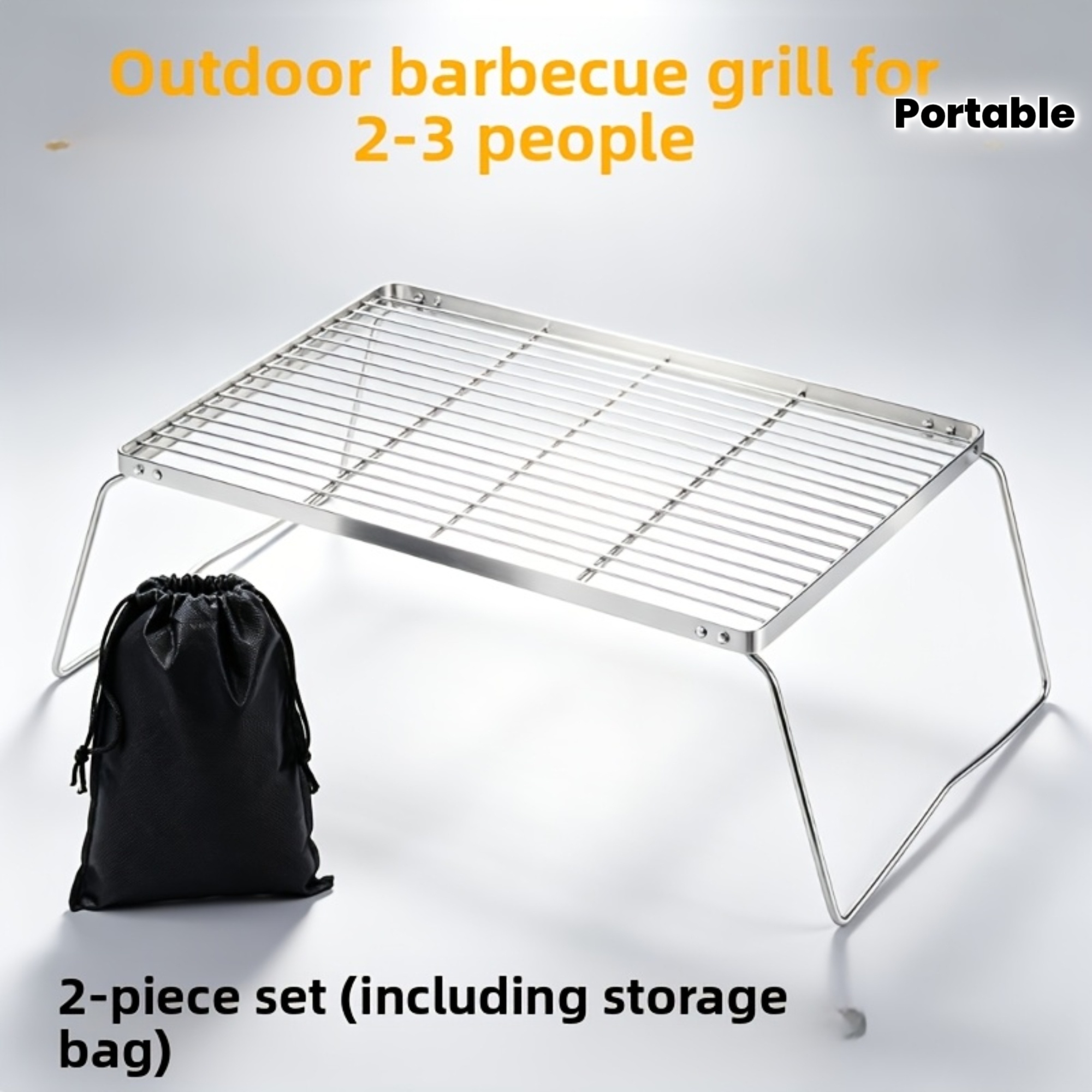 Przenośny Składany Stojak na O – Camping Cooking Accessories recenzja i cena