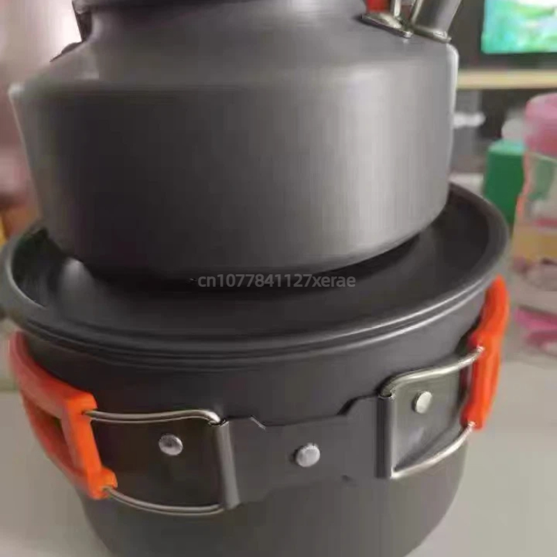 Zestaw do gotowania na kemping – Camping Cooking Set Non Stick recenzja i cena
