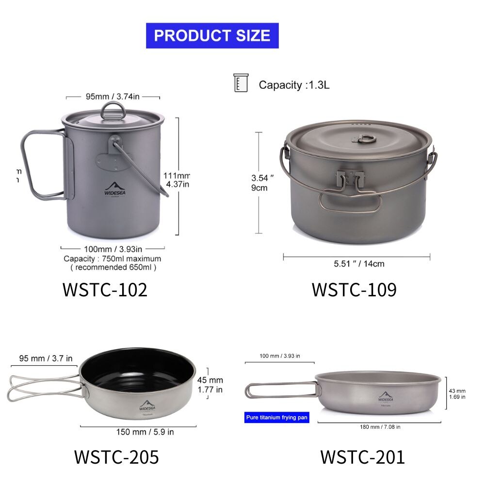 Widesea Camping zastawa stołow – Camping Cooking Utensils Storage recenzja i cena