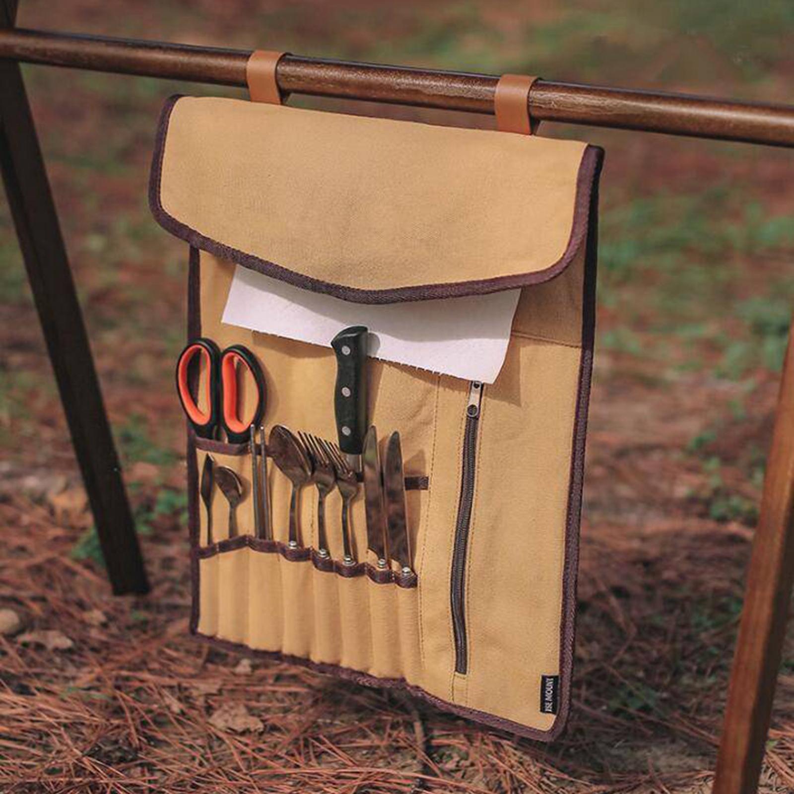 Przenośny organizer na przybor – Camping Cooking Utensils Storage recenzja i cena
