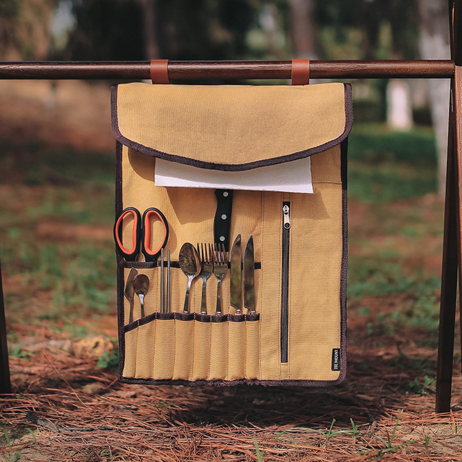 Przenośny organizer na przybor – Camping Cooking Utensils Storage recenzja i cena