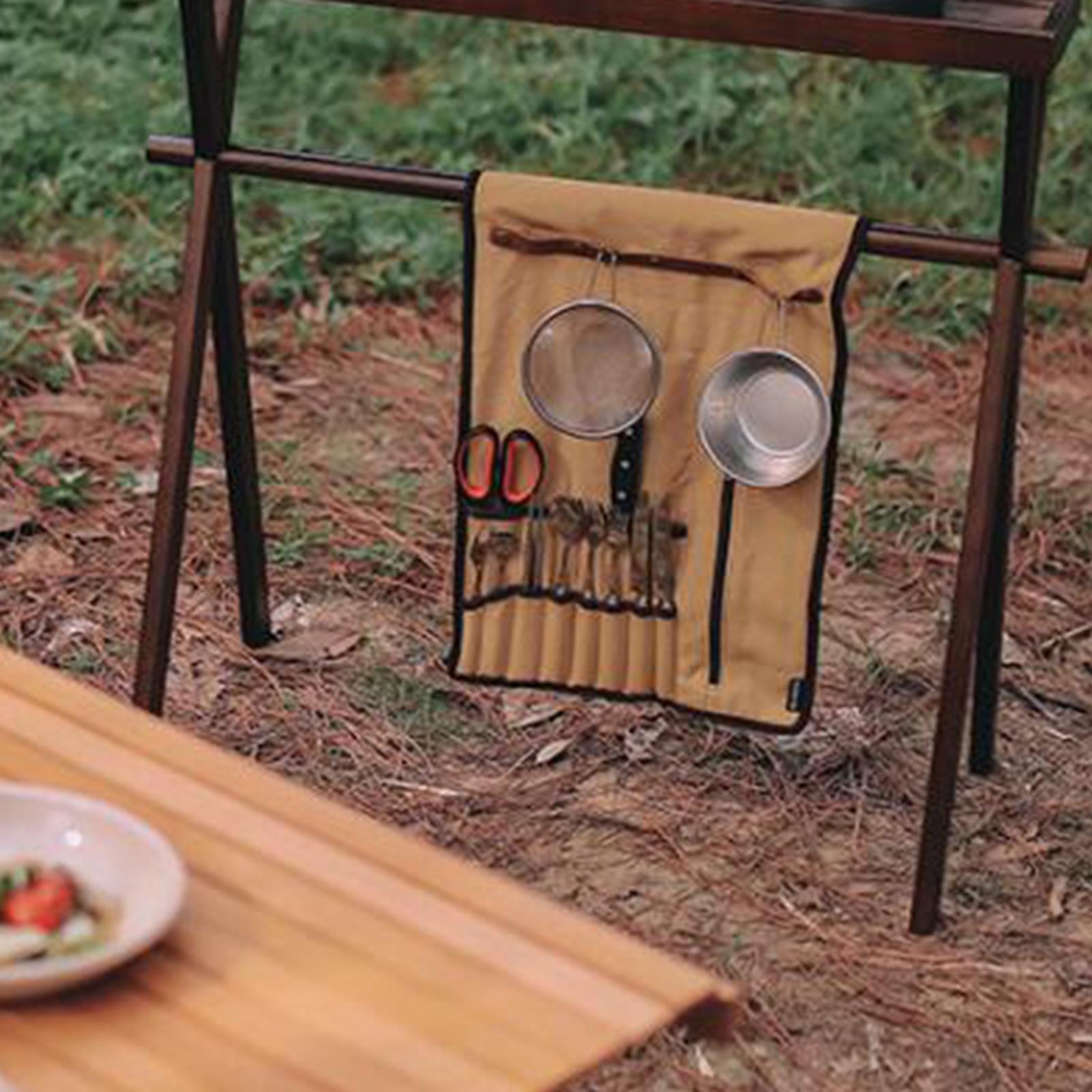Przenośny organizer na przybor – Camping Cooking Utensils Storage recenzja i cena