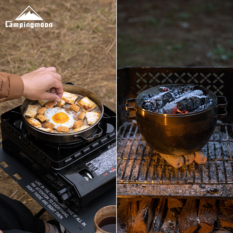 Wielofunkcyjny garnek kempingo – Camping Cooking Pot Stainless Steel recenzja i cena