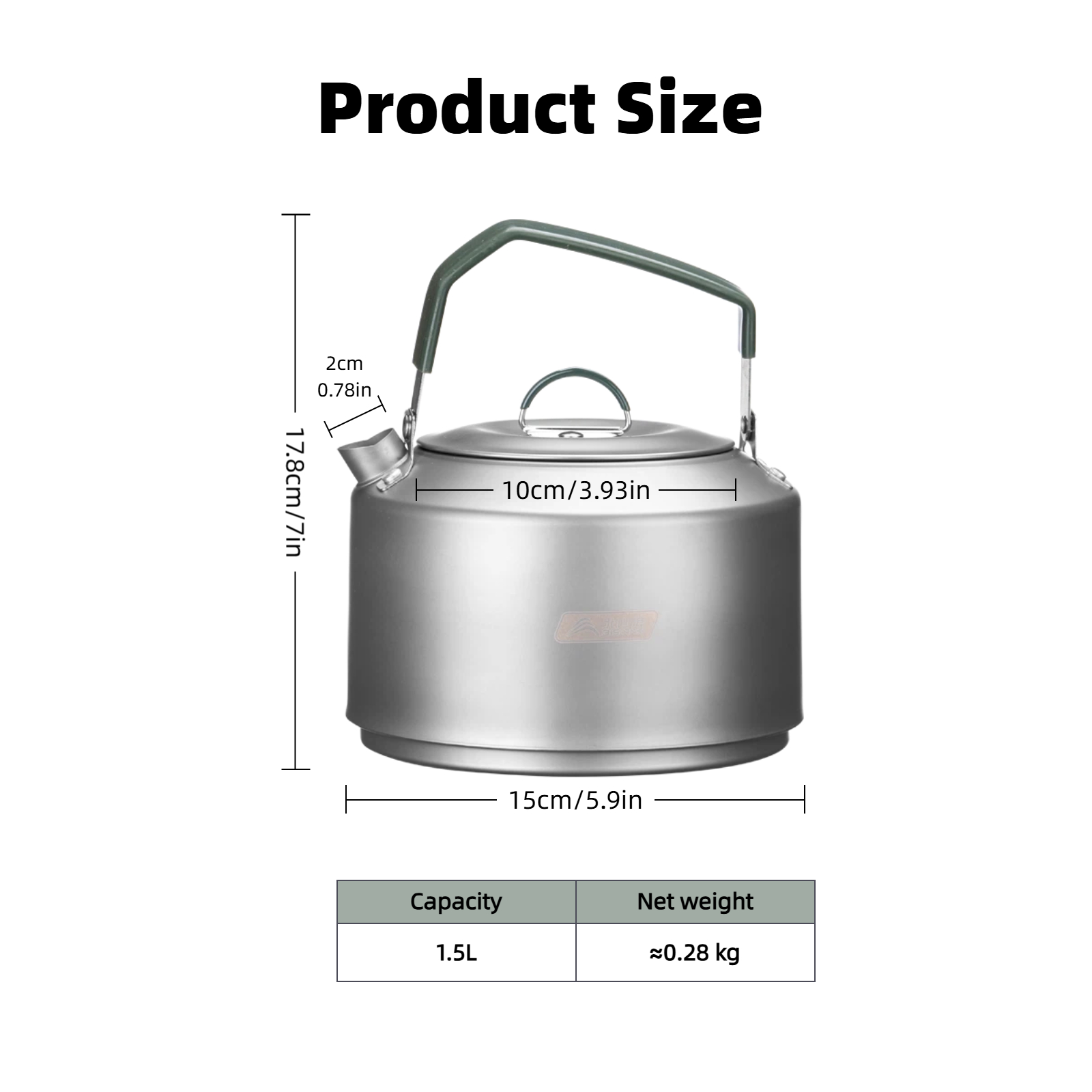 Czajnik kempingowy BISINNA 1.5 – Camping Cooking Set 2 Person recenzja i cena