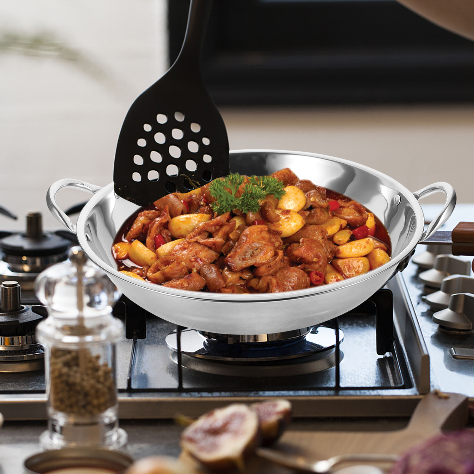 Dwurączkowy garnek do gotowani – Camping Cooking Pot Stainless Steel recenzja i cena