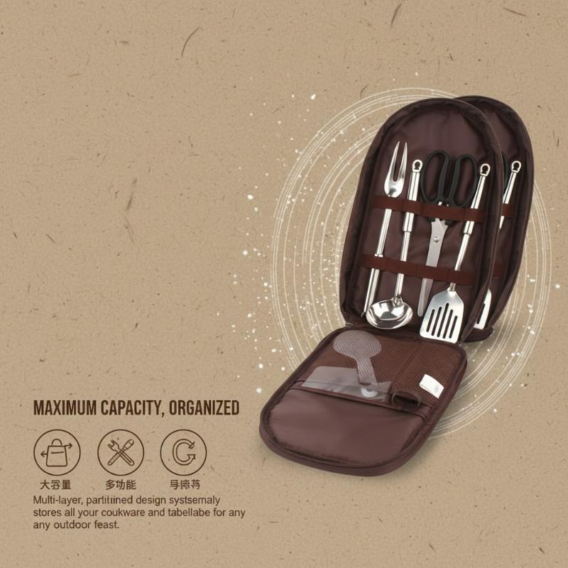 Torba do gotowania na zewnątrz – Camping Cooking Utensils Storage recenzja i cena