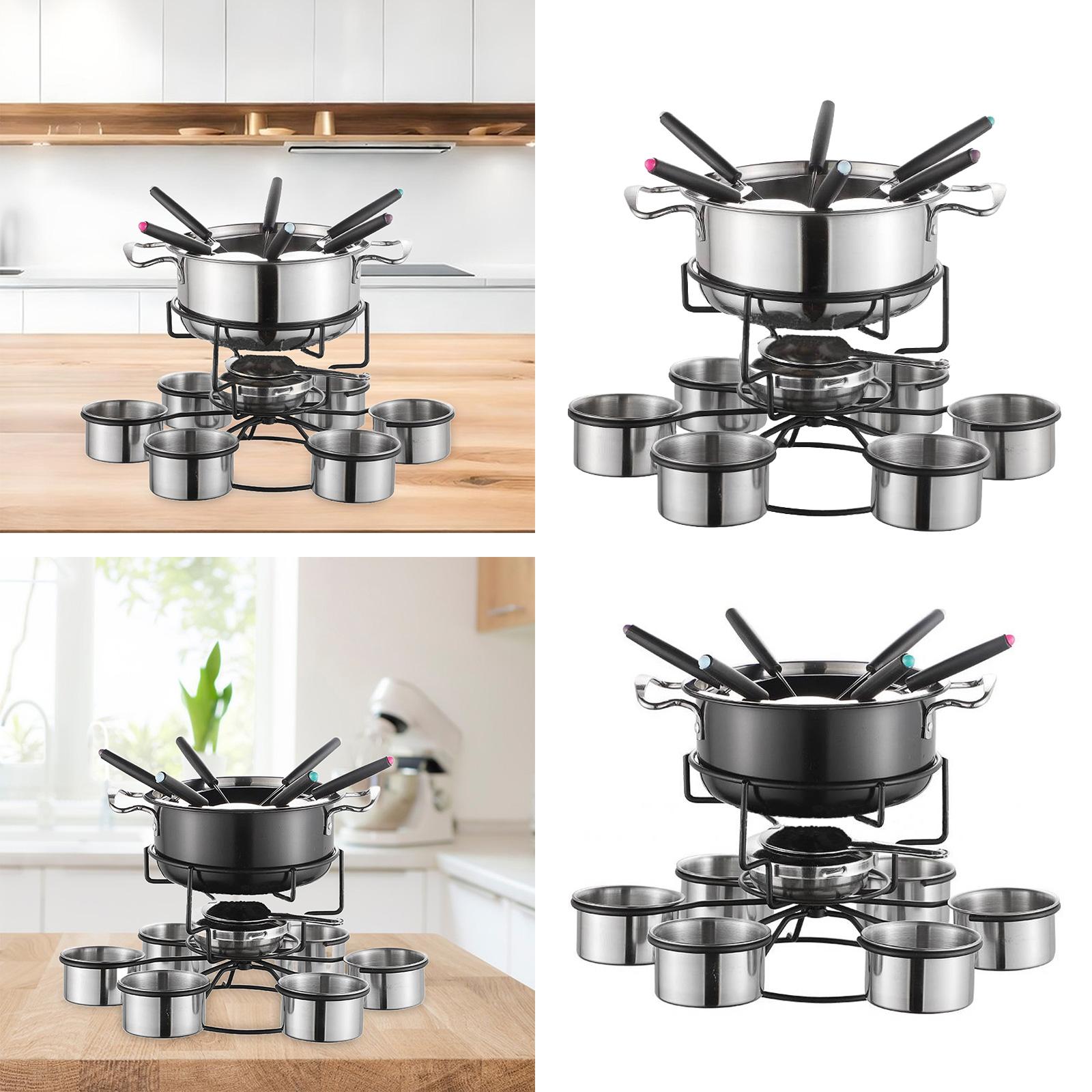 Zestaw do fondue, piecyk do go – Camping Cooking Set Stainless Steel recenzja i cena