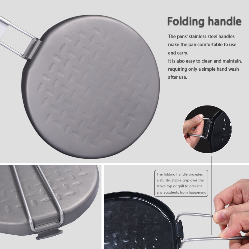 Bezgraniczna podróż tytanowa p – Camping Cooking Set Non Stick recenzja i cena