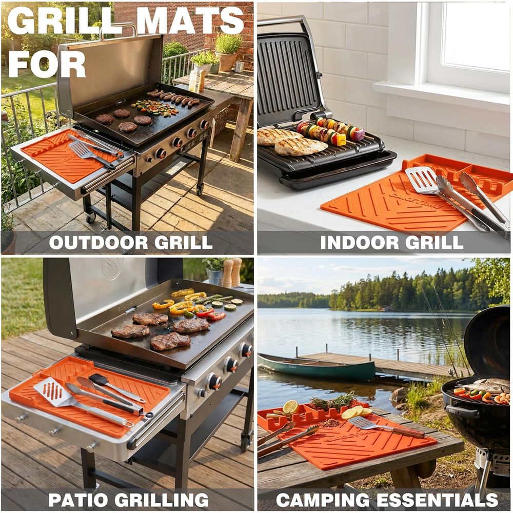 Silikonowe maty do grilla lub  – Camping Cooking Accessories recenzja i cena