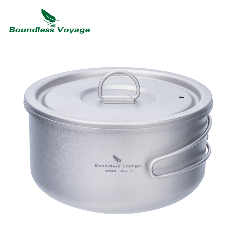 Boundless Voyage Tytanowy garn – Camping Cooking Accessories recenzja i cena