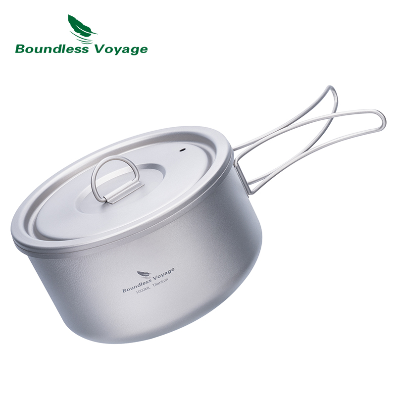 Boundless Voyage Tytanowy garn – Camping Cooking Accessories recenzja i cena