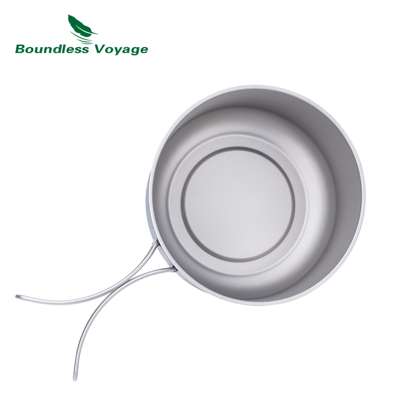 Boundless Voyage Tytanowy garn – Camping Cooking Accessories recenzja i cena