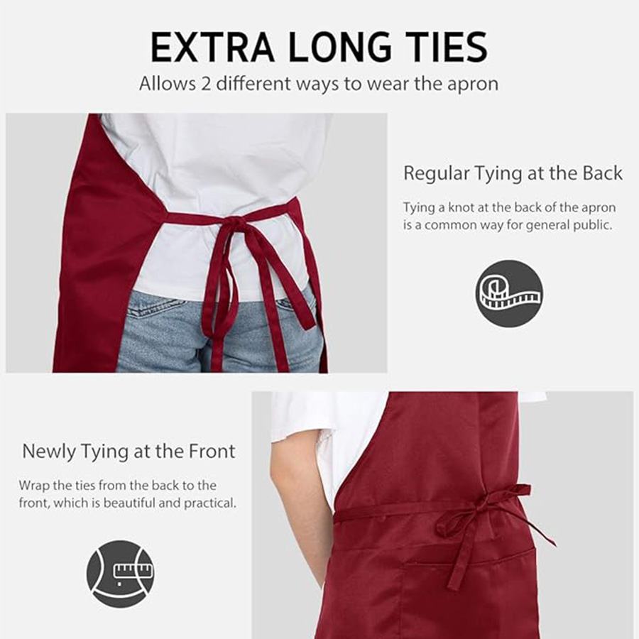 Zestaw 2-częściowy; Prosty far – Camping Cooking Apron recenzja i cena
