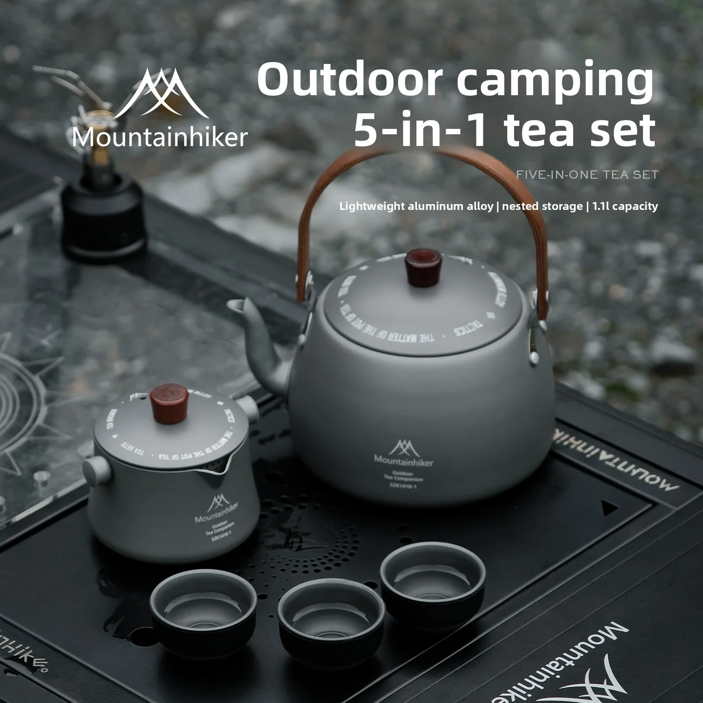 MOUNTAINHIKER MoChuan 5-w-1 Ze – Camping Cooking Set 2 Person recenzja i cena