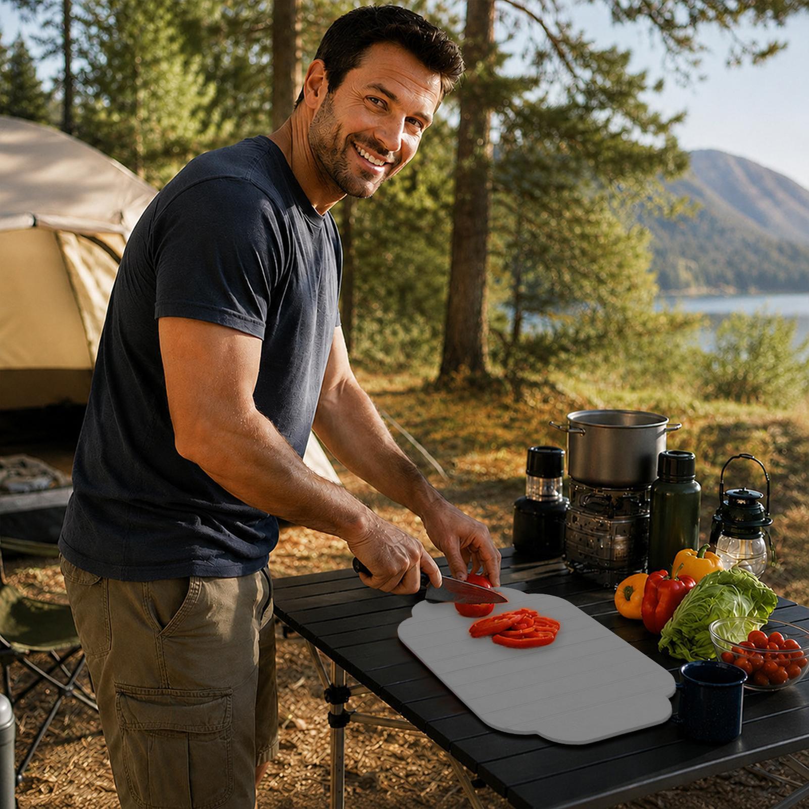 Silikonowa deska do krojenia d – Camp Cutting Board recenzja i cena