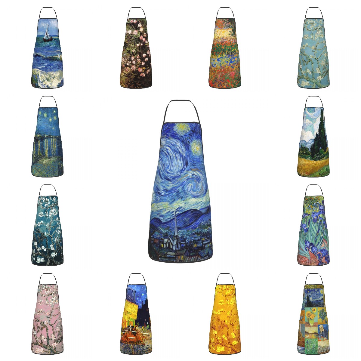 Śliniak Vincent Van Gogh Gwiaź – Camping Cooking Apron recenzja i cena